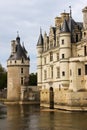 The Chateau de Chenonceau. Chenonceaux. France Royalty Free Stock Photo