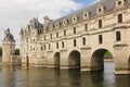 The Chateau de Chenonceau. Chenonceaux. France Royalty Free Stock Photo