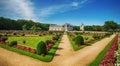 Chateau de Chenonceau garden view