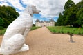 Chateau de Cheverny France. Chateaux of the Loire Valley. Le chien de Cheverny by Michel Audiard