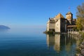 Chateau de Chillon near Montreux, Switzerland Royalty Free Stock Photo