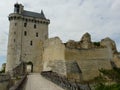 Chateau de Chinon in the Loire Valley, France Royalty Free Stock Photo