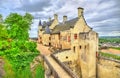 Chateau de Chinon in the Loire Valley - France Royalty Free Stock Photo