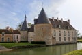 Chateau de Commarin Royalty Free Stock Photo