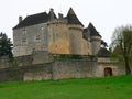 Chateau de Fenelon, Sainte-Mondane ( France ) Royalty Free Stock Photo