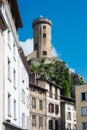 Chateau de Foix castle , France Royalty Free Stock Photo