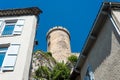 Chateau de Foix castle , France Royalty Free Stock Photo