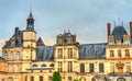 Chateau de Fontainebleau, one of the largest French royal palaces.