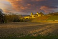 Chateau de Pierreclos castle, Saone-et-Loire departement, Burgundy, France