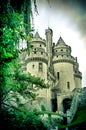 Chateau de pierrefonds Royalty Free Stock Photo