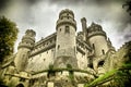 Chateau de pierrefonds Royalty Free Stock Photo