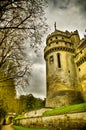 Chateau de pierrefonds Royalty Free Stock Photo