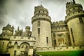 Chateau de pierrefonds Royalty Free Stock Photo