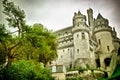 Chateau de pierrefonds Royalty Free Stock Photo