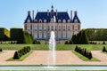 Chateau and parc de Sceaux in summer - Hauts-de-Seine, France