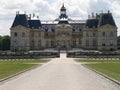 Chateau de Vaux-le-Vicomte, France Royalty Free Stock Photo