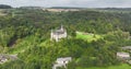 The Chateau de Veves castle, Houyet in the Belgian province of Namur.