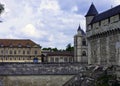 Chateau de Vincennes - massive 14th and 17th century French royal fortress in the town of Vincennes, France