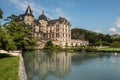 Chateau de Vizille Castle Reflected in Lake