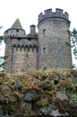 Chateau des Ternes, Cantal ( France ) Royalty Free Stock Photo