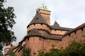 Chateau du Haut-Koenigsbourg, Alsace, France Royalty Free Stock Photo