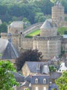 Chateau fort de Fougeres ( France )