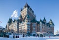 Chateau Frontenac in winter