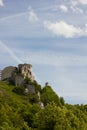 Chateau Gaillard scene Royalty Free Stock Photo