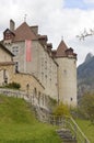 Chateau Gruyeres in Fribourg Canton, Switzeland.