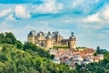 Chateau Hautefort, Dordogne, France Royalty Free Stock Photo