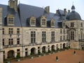 Chateau, Hautefort ( France ) Royalty Free Stock Photo