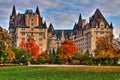 Chateau Laurier Hotel in Ottawa Royalty Free Stock Photo