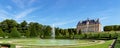 Chateau and parc de Sceaux in summer - Hauts-de-Seine, France