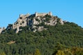 Chateau Puilaurens from the side