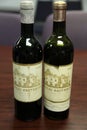 Fine French Collectors Chateau wines Royalty Free Stock Photo