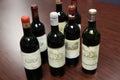 Fine French Collectors Chateau wines Royalty Free Stock Photo