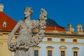 Chateau at Slavkov u Brna in Czech republic Royalty Free Stock Photo
