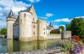 Chateau of Sully sur Loire Royalty Free Stock Photo