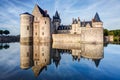 The chateau of Sully-sur-Loire, France