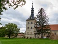 Chateau uhercice in moravia in czech republic Royalty Free Stock Photo