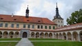 Chateau uhercice in moravia in czech republic Royalty Free Stock Photo