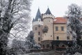 Chateau Zleby, Czech Republic. Royalty Free Stock Photo
