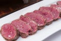 A chateaubriand or tenderloin steak