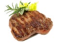Grilled Chateaubriand Beef - Chateaubriand on white Background