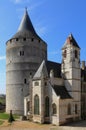 Chateaudun castle Royalty Free Stock Photo