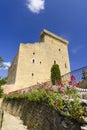 Chateauneuf-du-Pape castle ruins, Cotes du Rhone, France Royalty Free Stock Photo