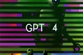 GPT 4, AI, ai Robot, ai projects, illustration, digital art. Royalty Free Stock Photo