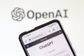 ChatGPT artificial intelligence AI Chat GPT with OpenAI logo