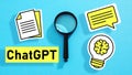 ChatGPT Chat with AI or Artificial Intelligence
