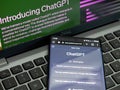 ChatGPT GPT AI OpenAI chat chatbot screen concept artificial intelligence technology business chat gpt bot digital